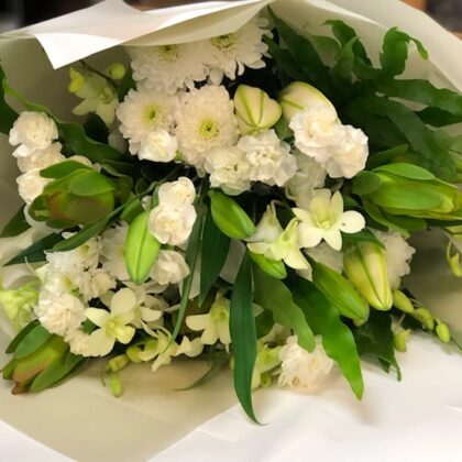 Florist Choice - Greens and Whites